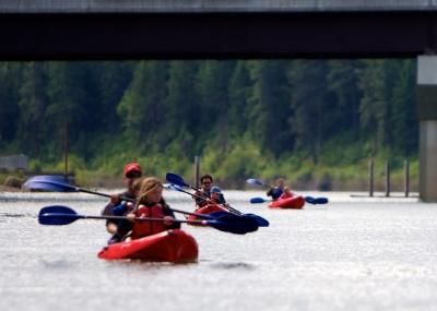 Paddling photos
