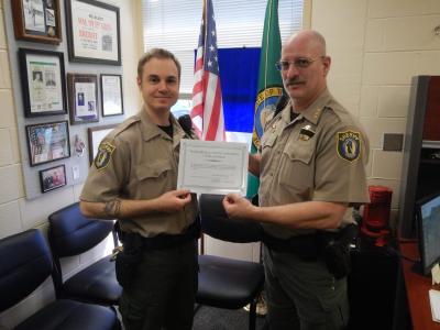 Correction Officer Whitney Oath of Office
