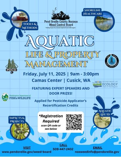 Aquatic workshop flyer